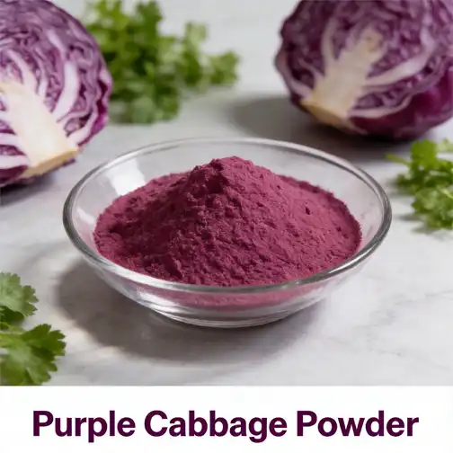 How Is Purple Cabbage Powder Used in Dairy Products?